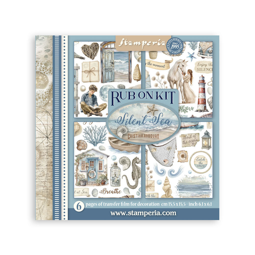 Stamperia Silent Sea - Rub-on Kit