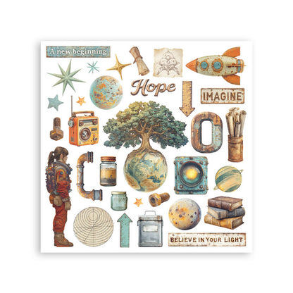 Stamperia A New Beginning - Rub On Kit