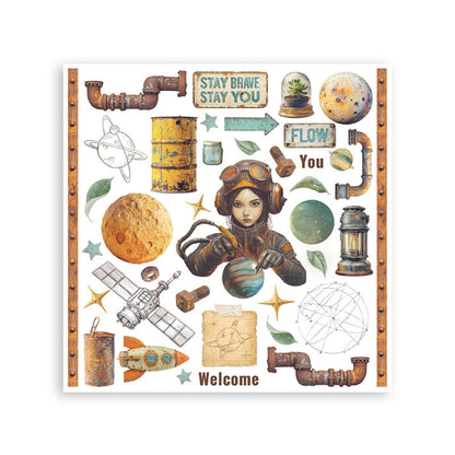 Stamperia A New Beginning - Rub On Kit