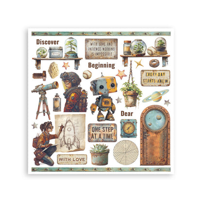 Stamperia A New Beginning - Rub On Kit