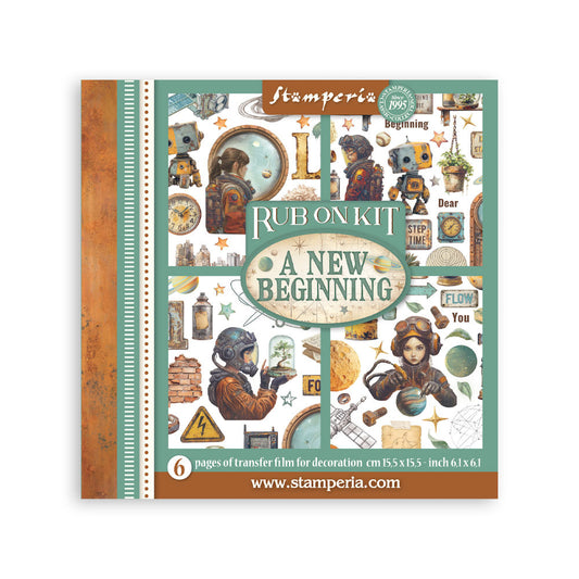 Stamperia A New Beginning - Rub On Kit
