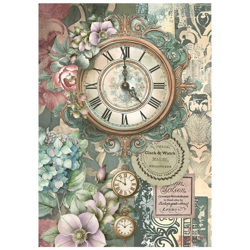 Stamperia Garden of Time - Mini Rice Papers