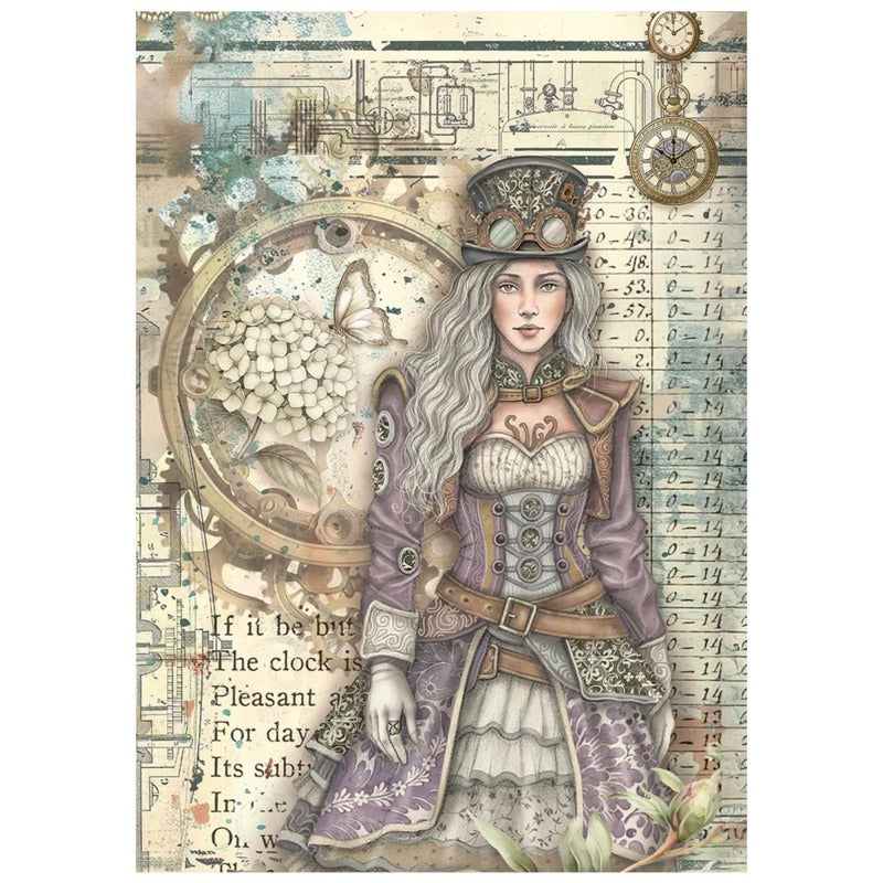 Stamperia Garden of Time - Mini Rice Papers