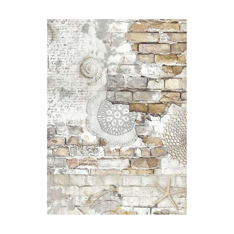Stamperia Silent Sea - Rice Paper Backgrounds