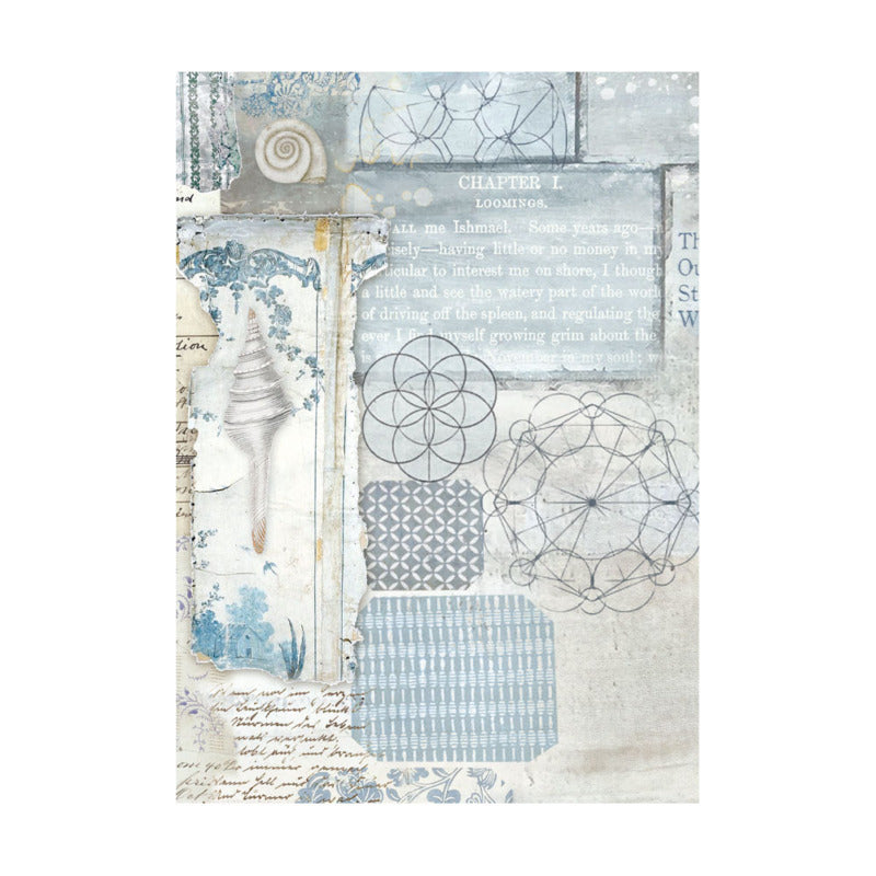 Stamperia Silent Sea - Rice Paper Backgrounds