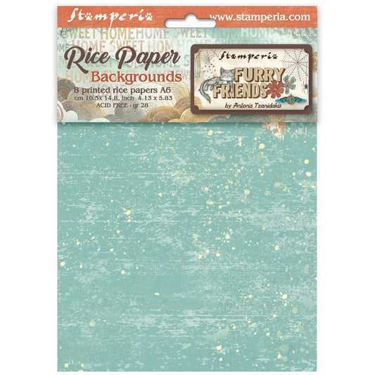 Stamperia Furry Friends - A6 Rice Papers