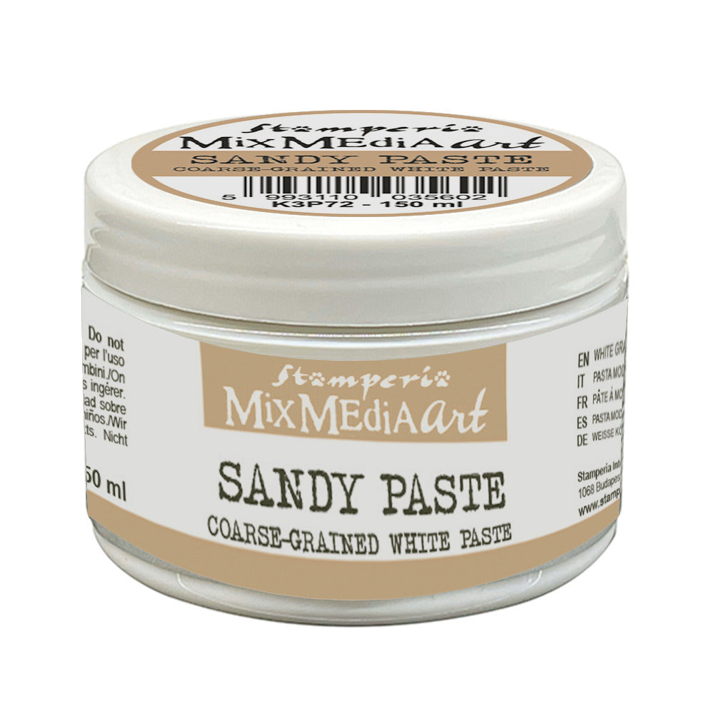 Stamperia - Mixed Media Art Sandy Paste