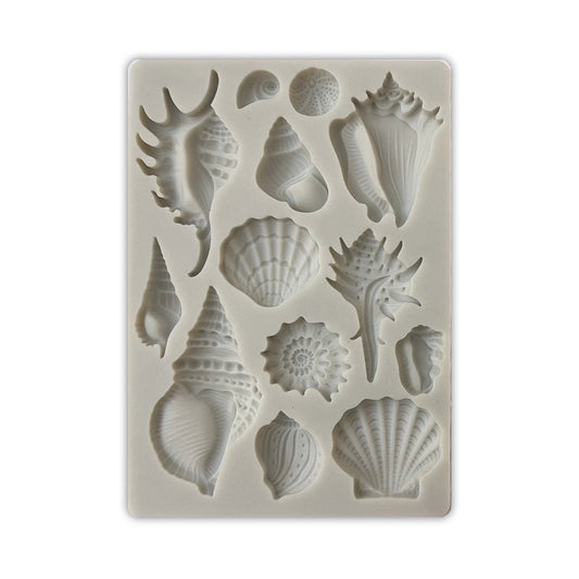 Stamperia - Songs of the Sea, Silicone Mould Shells