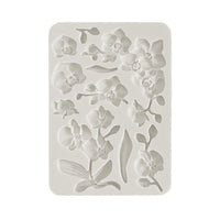 Stamperia - A5 Silicone Mould - Orchids and Cats - Orchids