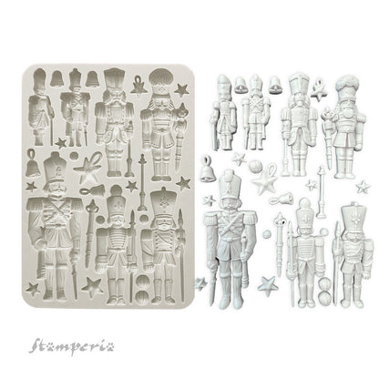 Stamperia - Silicone Mould - The Nutcracker - Soldiers
