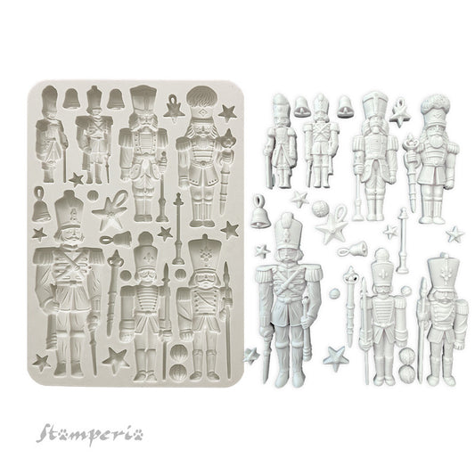 Stamperia -Silicone Mould - The Nutcracker - Soldiers