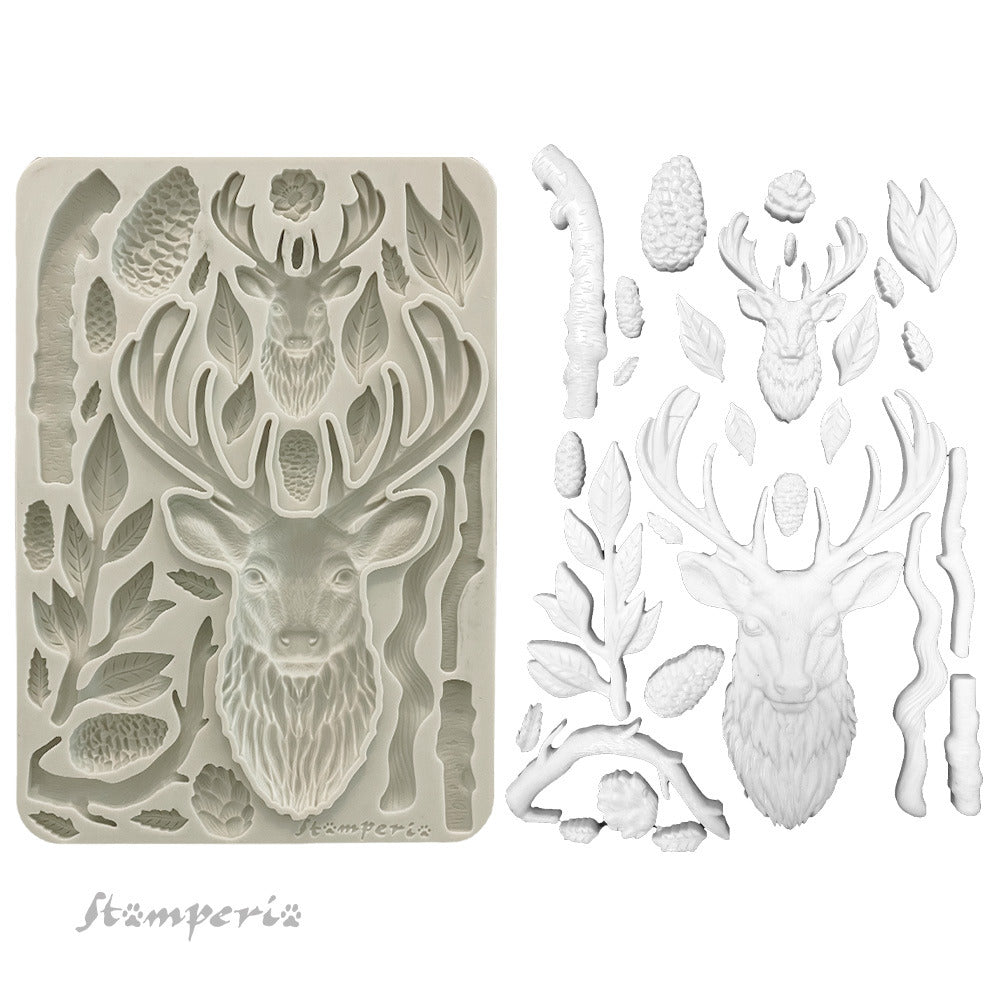 Stamperia The Owl's House - Silicone Mould - Deer