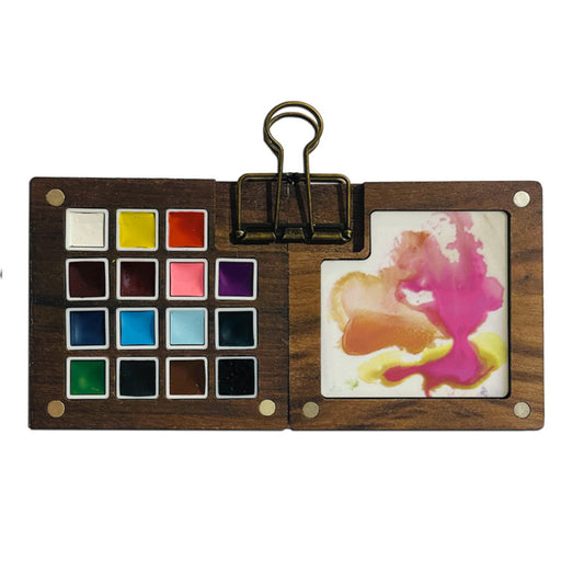 Stamperia - Create Happiness Watercolour Paint Set, 15 Colors