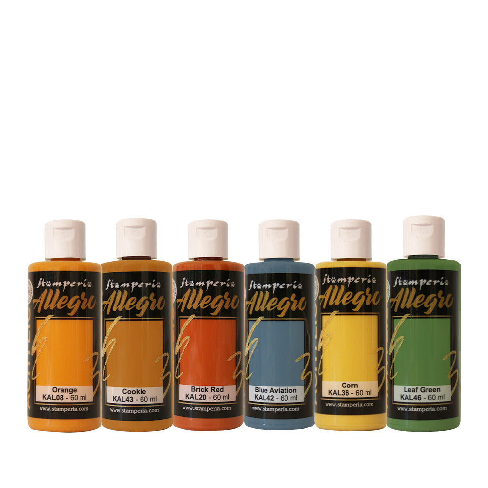 Stamperia - Allegro Paint Kit - Art of Travelling