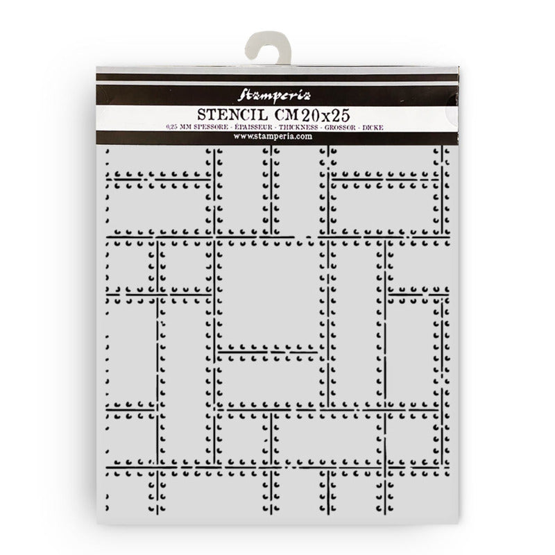 Stamperia A New Beginning - Thick Stencil Metal Plates