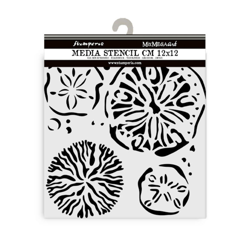 Stamperia Silent Sea - Small Thick Stencil - Sponges