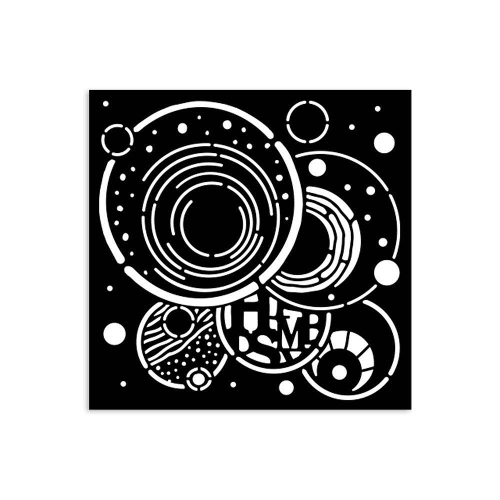 Stamperia Furry Friends - Stencil - Vibrant Circles (small)