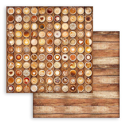 Stamperia Coffee and Chocolate - 12X12 Backgrounds
