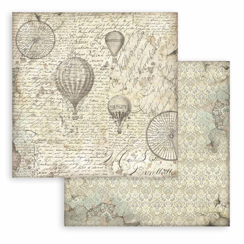Stamperia Voyages Fantastiques - 12x12 Background Collection