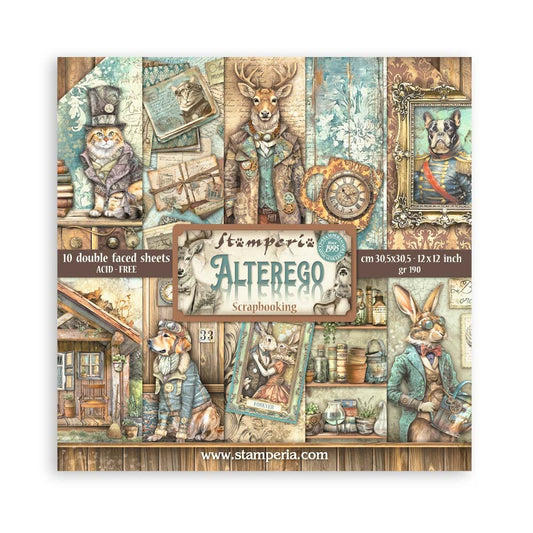 Stamperia - 12x12 Paper Pack - Alterego