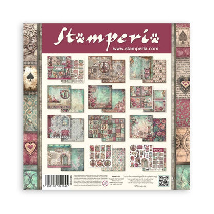 Stamperia - 12x12 Paper Pack - Master Of Magic