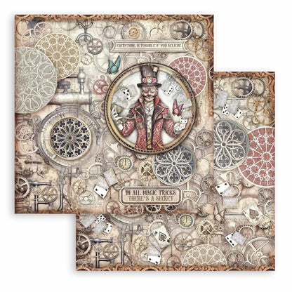 Stamperia - 12x12 Paper Pack - Master Of Magic