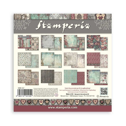 Stamperia - 12x12 Paper Pack - Master Of Magic - Back Grounds