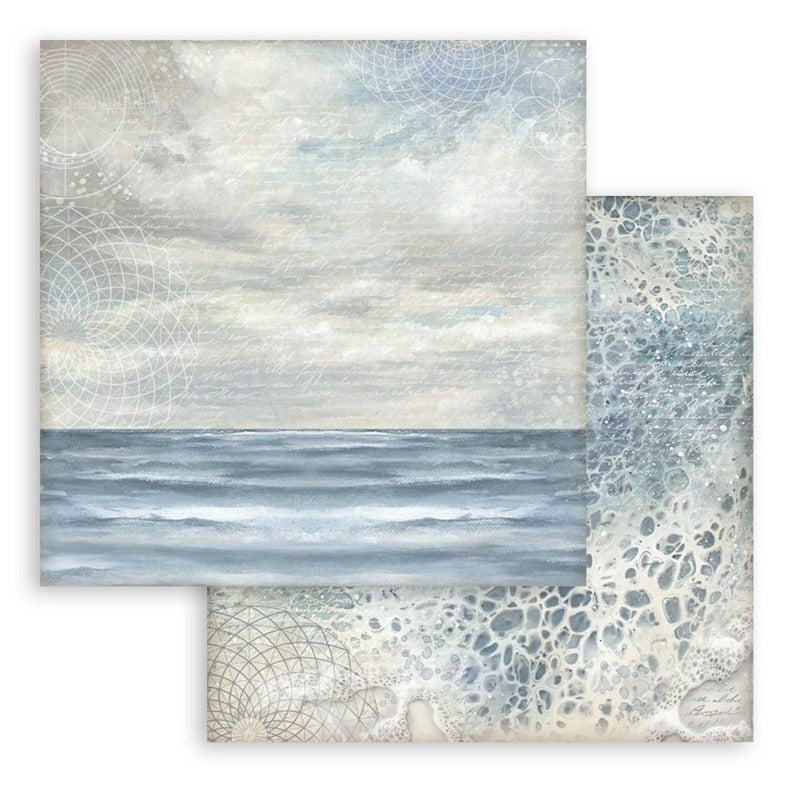 Stamperia Silent Sea - 12x12 Paper Pack Backgrounds
