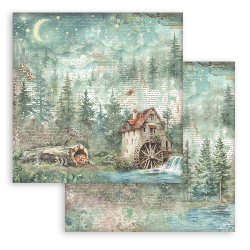 Stamperia Herbarium Silvae - 12x12 Paper Collection