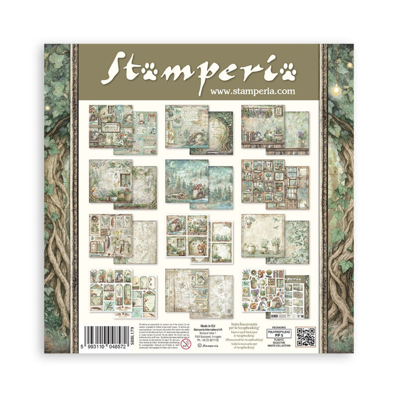 Stamperia Herbarium Silvae - 12x12 Paper Collection