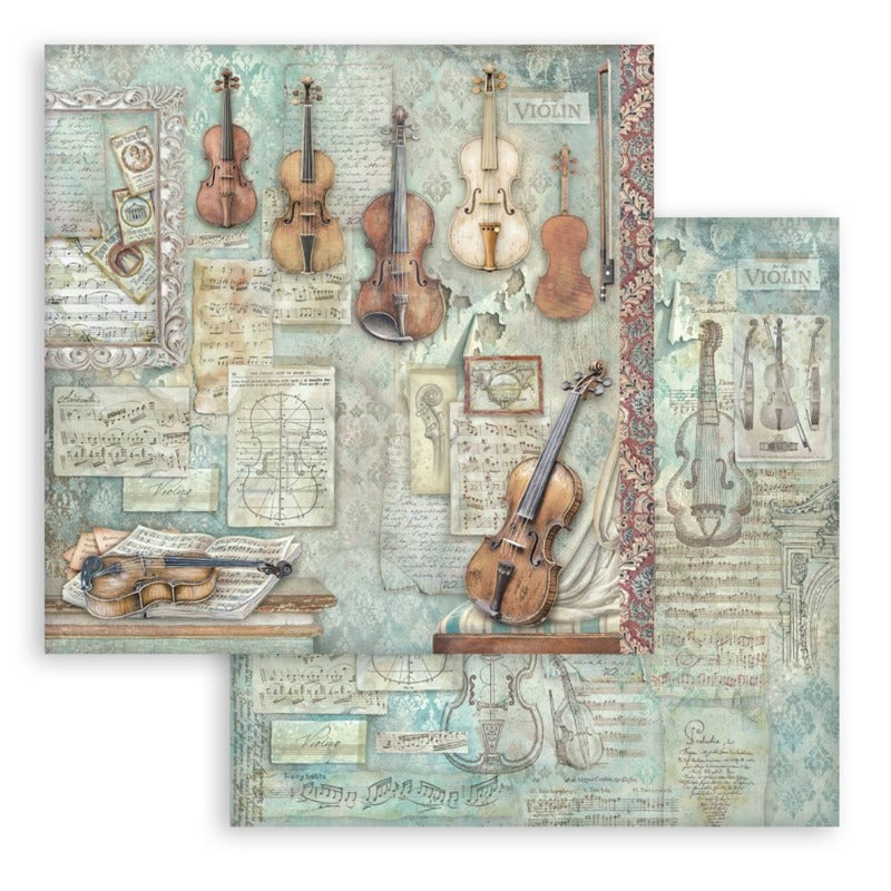 Stamperia Symphony - 12x12 Paper Pack