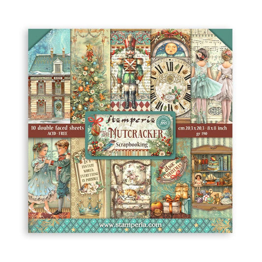 Stamperia - 8x8 Paper Pack - The Nutcracker