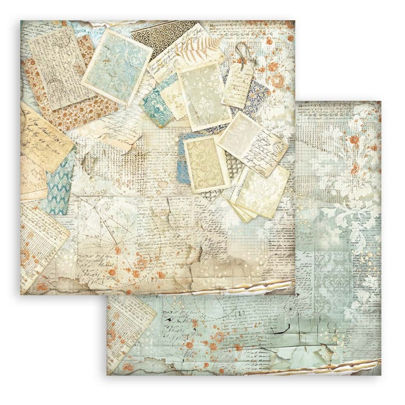 Stamperia - 8x8 Paper Pack - Backgrounds - Alteregio