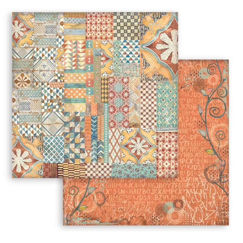 Stamperia Furry Friends - 8x8 Backgrounds