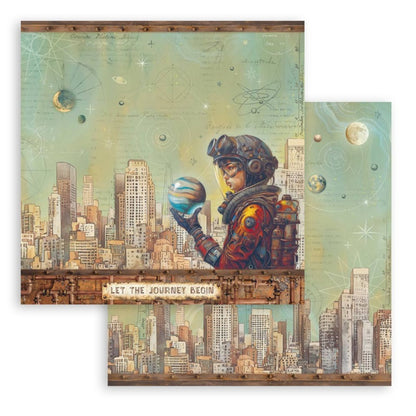Stamperia A New Beginning - 8x8 Paper Pack