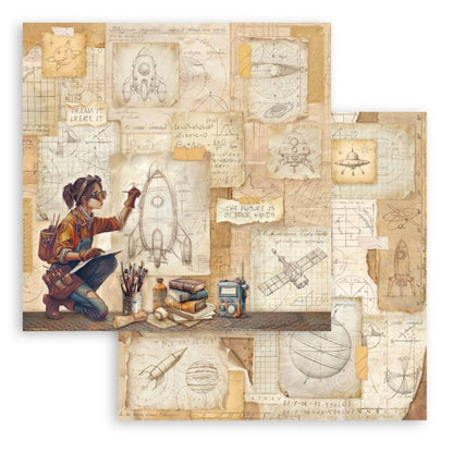 Stamperia A New Beginning - 8x8 Paper Pack