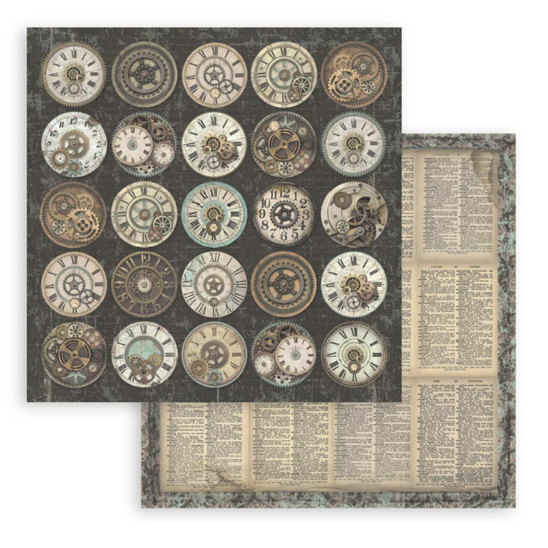 Stamperia Voyages Fantastiques - 8x8 Paper Pack