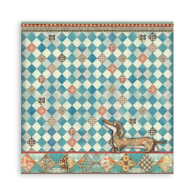 Stamperia Furry Friends - 8x8 Maxi Pack