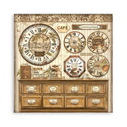 Stamperia Coffee and Chocolate - 12x12 Maxi Pack