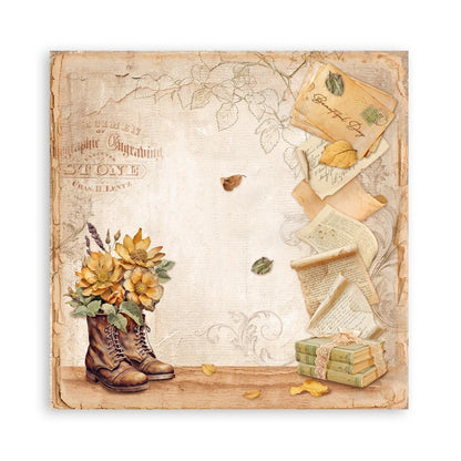 Stamperia - 12x12 Maxi Paper Pack - Golden Harmony