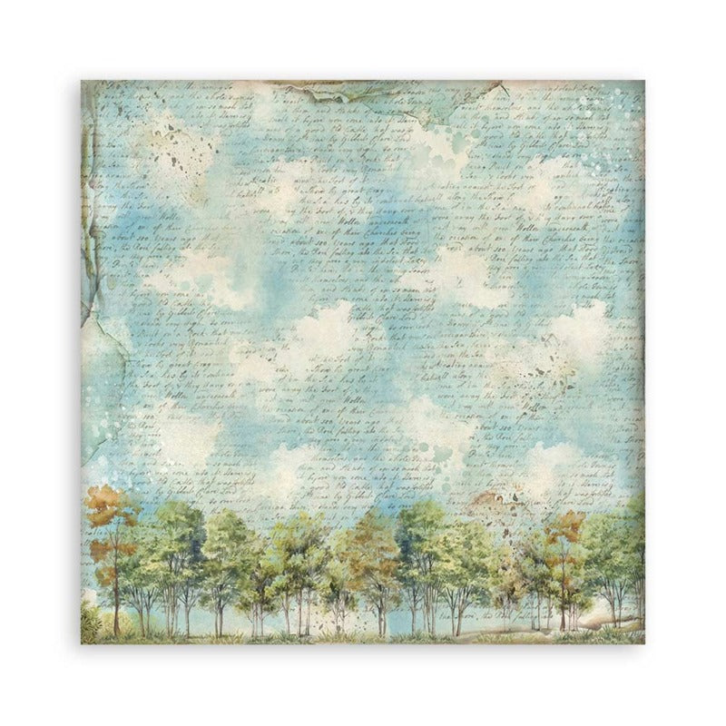 Stamperia - 12x12 Maxi Paper Pack - Art of Travelling