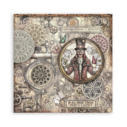 Stamperia - 12x12 Maxi Paper Pack - Master Of Magic