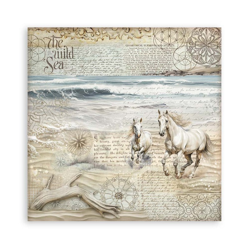 Stamperia Silent Sea - 12x12 Maxi Paper Pack