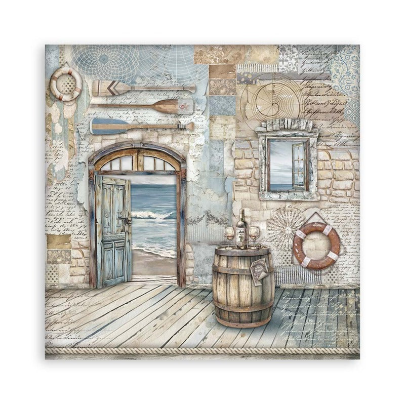 Stamperia Silent Sea - 12x12 Maxi Paper Pack