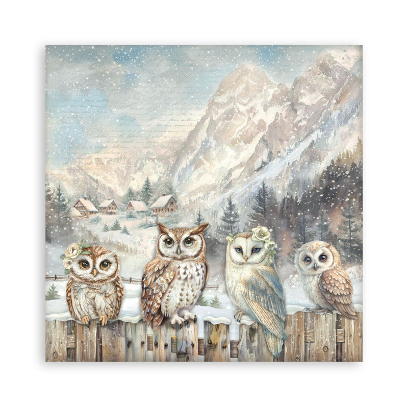 Stamperia The Owl's House - 12x12 Maxi Pack