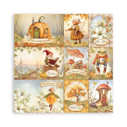 Stamperia Whispering Woods - 12x12 Maxi Paper Pack