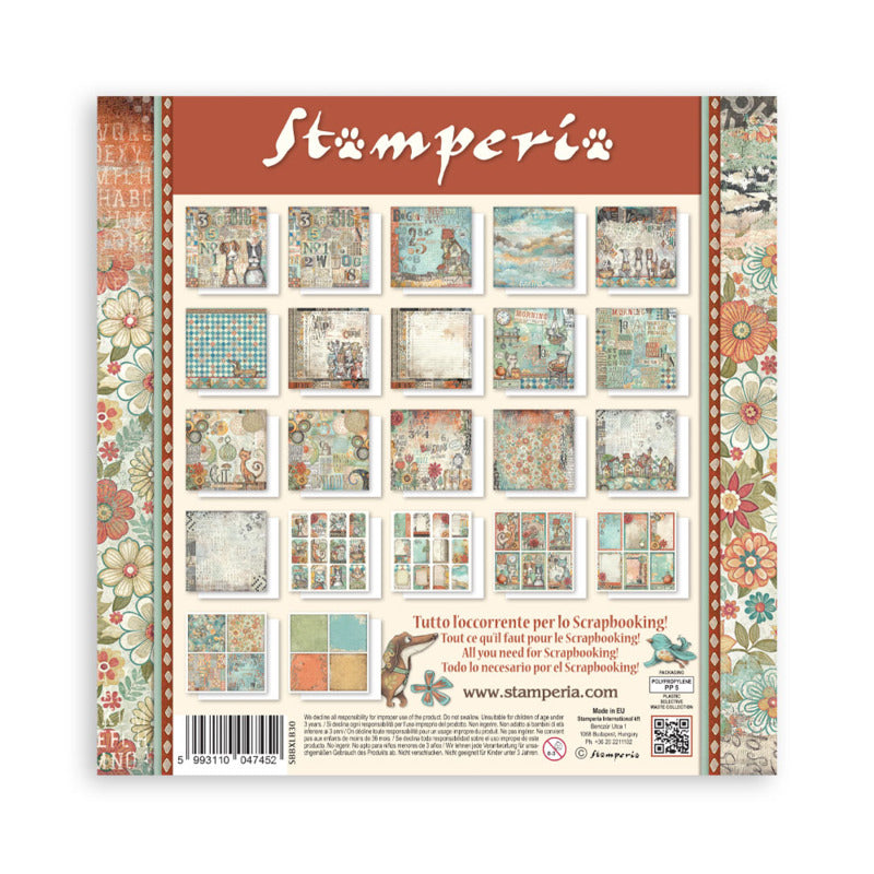 Stamperia Furry Friends - 12x12 Maxi Pack