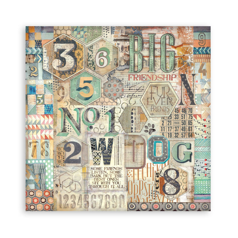 Stamperia Furry Friends - 12x12 Maxi Pack