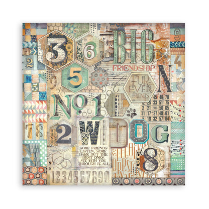 Stamperia Furry Friends - 12x12 Maxi Pack