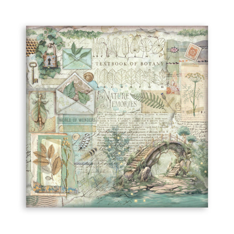 Stamperia Herbarium Silvae - 12x12 Maxi Paper Collection